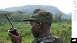 Mwanamgambo wa FDLR akiwa eneo la Goma , Drc.