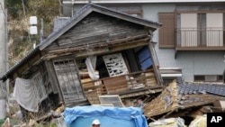 A Japanese fisherman sits among debris at a fishing port severely damaged by the magnitude 9.0 earthquake and tsunami, in Otsu town in Kitaibaraki, south of the crippled Fukushima Daiichi nuclear plant, April 22, 2011.