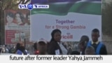 VOA60 Africa - Gambians hope for a better future after former leader Yahya Jammeh leaves the country