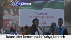 VOA60 Africa - Gambians hope for a better future after former leader Yahya Jammeh leaves the country