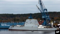 El buque Zumwalt fue construido para mantener la supremacía naval de EE.UU. y entraría en combate en 2016.