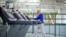 FILE - A diabetes patient walks on a treadmill as part of an exercise program to help control the disease.