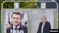 Emmanuel Macron na Marine Le Pen 