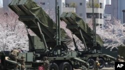 미국이 생산한 패트리어트 PAC-3 지대공 요격 미사일. (자료사진)