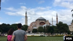 For nearly a thousand years, the Hagia Sophia was Christianity’s largest church. Then, for 400 years it was a mosque. Today, it's a museum and UNESCO World Heritage site and Istanbul’s most popular tourist site. (Dorian Jones/VOA)