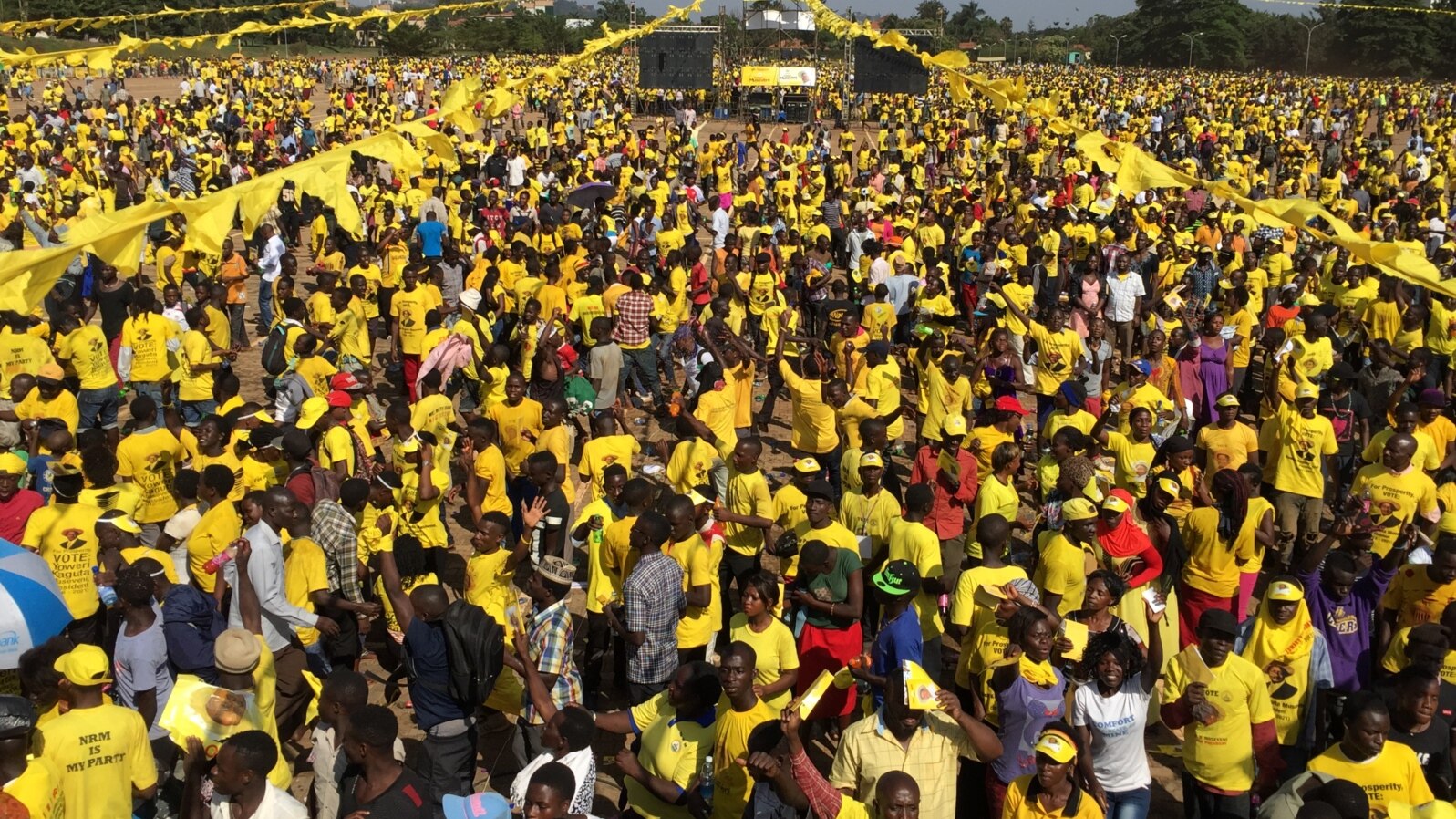 Yau Talata 'yan takara ke gangamin neman zabe a Uganda