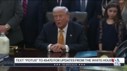 پرزیدنت ترامپ پیش‌بینی کرد که جمهوری اسلامی به علت اعتراضات سقوط کند