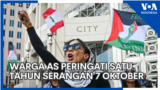 Warga AS Peringati Satu Tahun Serangan 7 Oktober