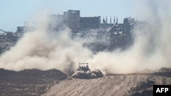Izraelski tenk u Pojasu Gaze (Foto: JACK GUEZ / AFP)