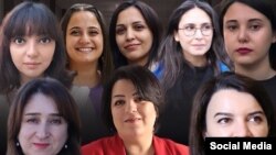 Həbsdə olan qadın jurnalistlər