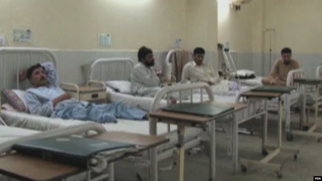 Amputees at Rawalpindi’s Armed Forces Institute for Rehabilitation Medicine (AFIRM).