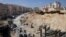 FILE- In this March 14, 2011, file photo, a general view of a construction site in the West Bank Jewish settlement of Modiin Illit. 