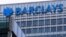 FILE - The logo of Barclays bank is seen at its office in the Canary Wharf business district of London, April 1, 2013.
