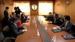 2016-02-23 美國之音視頻新聞: 美韓高官磋商擴大對北韓制裁措施