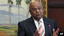 Le ministre sud-africain des Finances, Pravin Gordhan