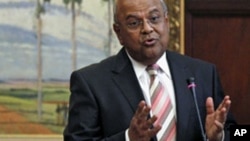 Le ministre sud-africain des Finances, Pravin Gordhan.