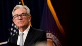 El presidente de la Reserva Federal de EEUU, Jerome Powell, anuncia un aumento de las tasas de interés el 2 de noviembre de 2022.