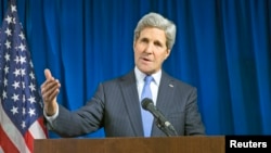 FILE - U.S. Secretary of State John Kerry 