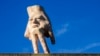 After five years of provoking controversy and myriad emotions among residents of New Zealand's capital, Quasi the sculpture, pictured Oct. 30, 2024, will be removed from the roof of City Gallery. 