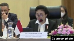 Delegasi Indonesia menghadiri sidang Komite CEDAW (tangkapan layar - courtesy: UN Media) 