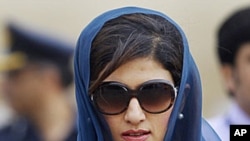 Pakistan's Foreign Minister Hina Rabbani Khar (file photo)