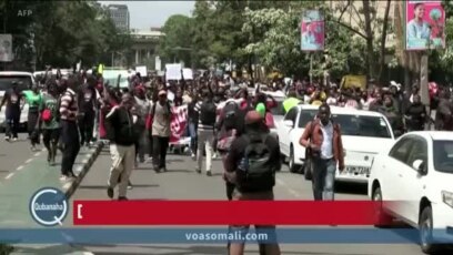 Dibad-baxyo maanta ka dhacay Kenya 