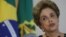 Brazil's President Dilma Rousseff speaks during a meeting at the Planalto Presidential Palace, in Brasilia, Brazil, Wednesday, April 13, 2016. 