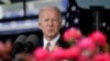 El presidente de Estados Unidos, Joe Biden, durante un acto de graduación en la Academia Naval, en Annapolis, Maryland, el 27 de mayo de 2022.