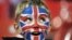 A young Great Britain fan enjoys the atmosphere before the London 2012 Olympic Games men's quarter-final football match between Great Britain and South Korea at the Millennium Stadium in Cardiff, Wales on August 4, 2012. 
