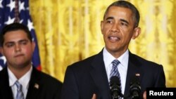 U.S. President Barack Obama delivers remarks on the Clean Power Plan at the White House in Washington Aug. 3, 2015. 