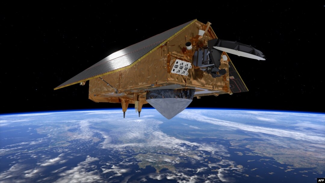 Satelit Sentinel-6 bertugas untuk memantau kenaikan permukaan laut akibat perubahan iklim (foto: dok). 