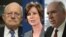 Three officials from former President Barack Obama's administration, from left, former Director of National Intelligence James Clapper, former Deputy Attorney General Sally Yates and former CIA Director John Brennan.