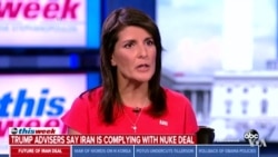 Haley Defends Trump's Decision on Iran Nuclear Deal