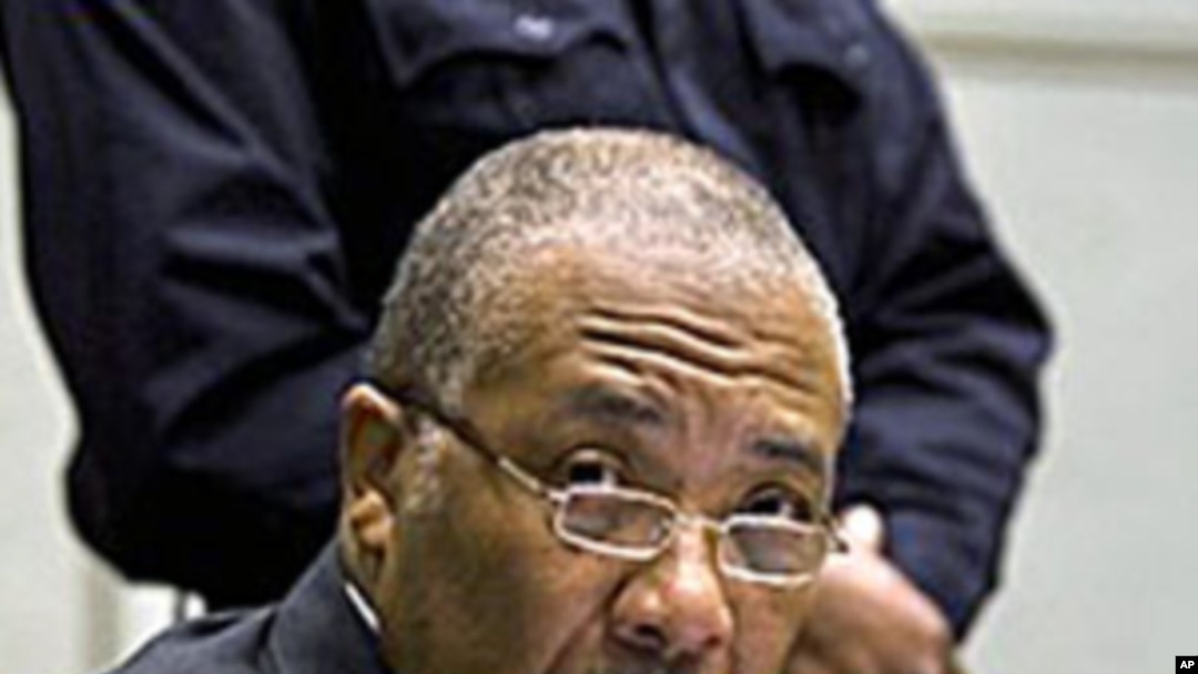 Former Liberian President Charles Taylor awaits the start of the prosecution's closing arguments during his trial at the U.N.-backed Special Court for Sierra Leone in Leidschendam. (File Photo - February 8, 2011)