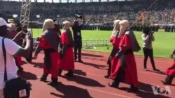 VaEmmerson Mnangagwa veZanu PF Vogadzwa seMutungamiri weNyika