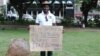 Patson Dzamara, who was arrested and later released without any charges laid against him.