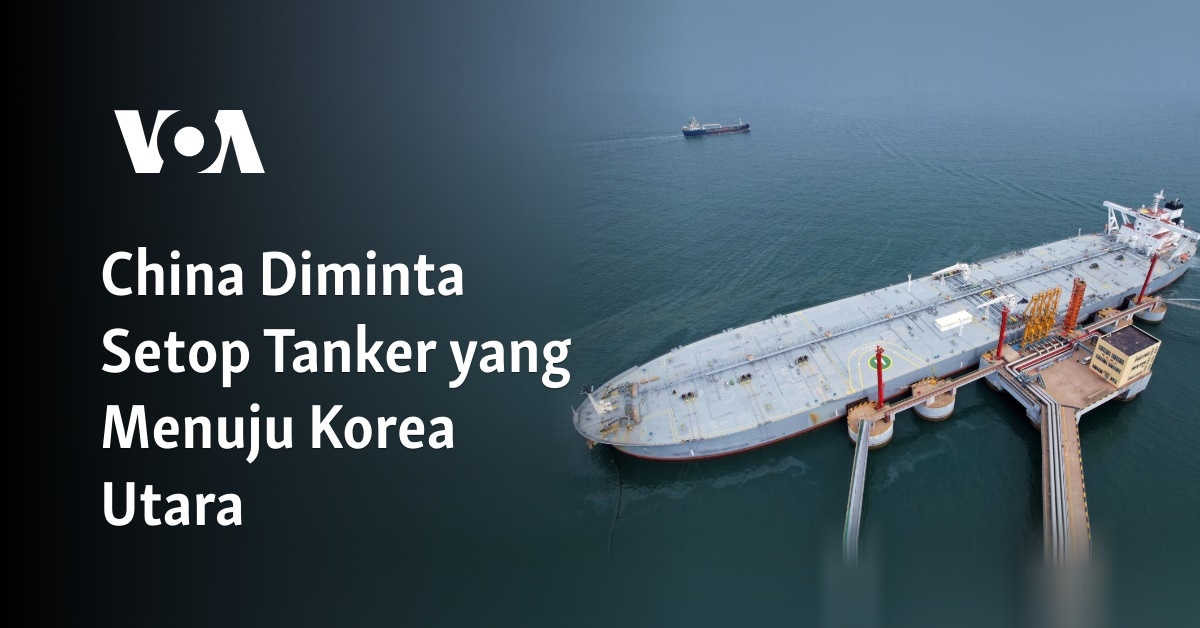 China Diminta Setop Tanker yang Menuju Korea Utara