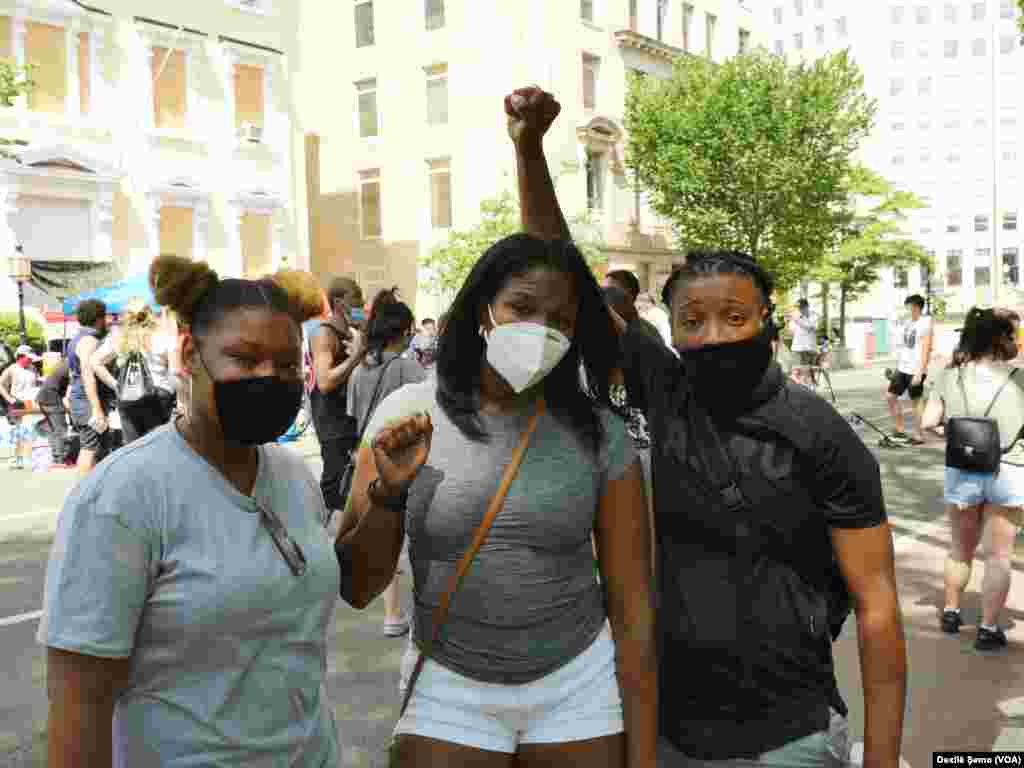 Protestoy&#234;n Washington DC Y&#234;n Şermezar Kirina Mirina George Floyd