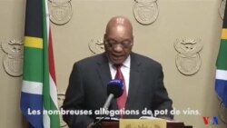 Une commission d'enquête blanchit Zuma dans une affaire de corruption (vidéo)