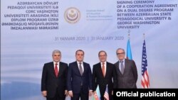 Azərbaycan Pedaqoji Universiteti və Corc Vaşinqton Universiteti saziş imzalayıb