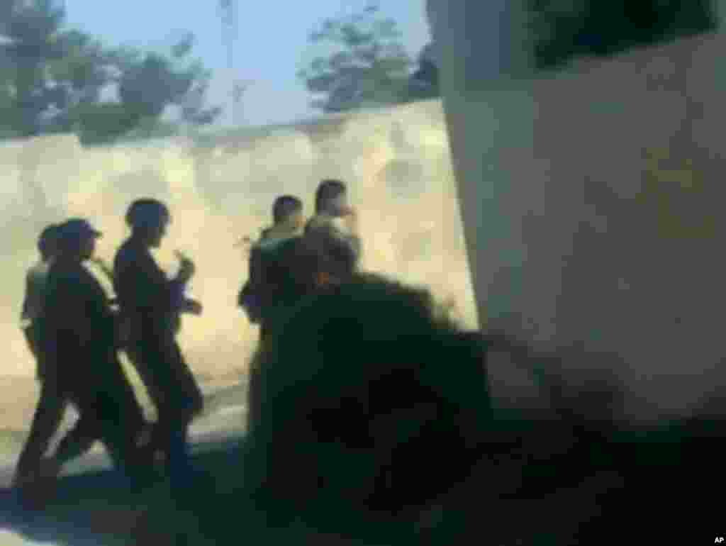 Pasukan pemerintah Suriah melakukan operasi militer di distrik Tel Chehab, kota Daraa, Suriah.