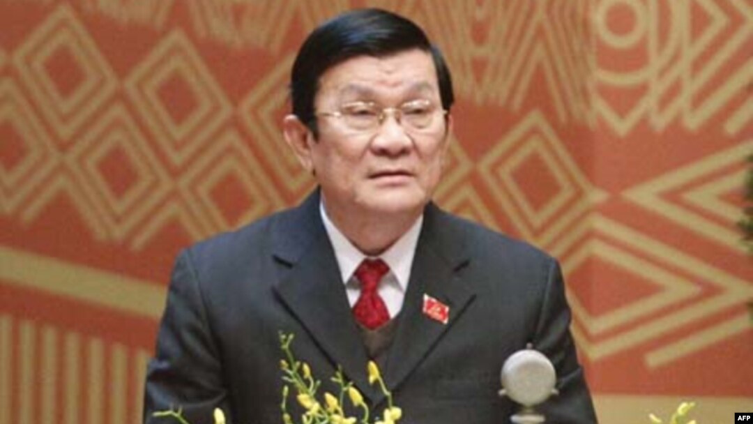 Chủ tịch nước Việt Nam Trương Tấn Sang.