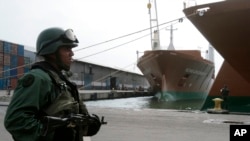 Foto de archivo de Puerto Cabello, uno de los puertos a cargo del alto mando militar en Venezuela.