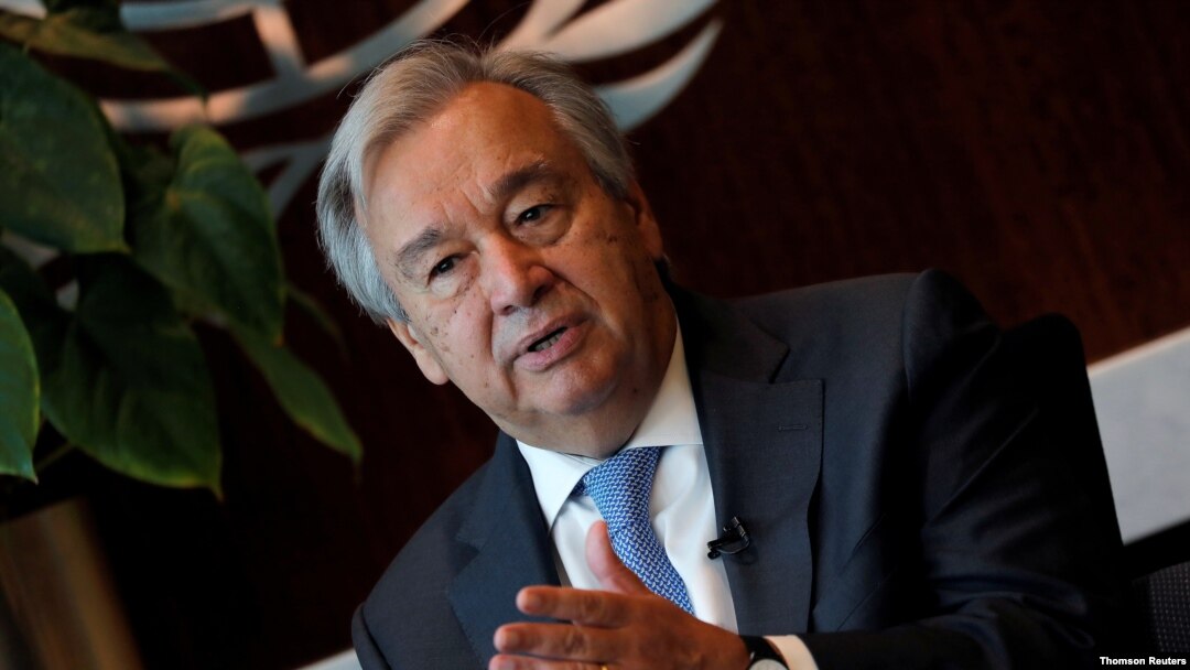 El Secretario General de la ONU, Antonio Guterres, felicitó al proyectado presidente electo de EE.UU., Joe Biden.