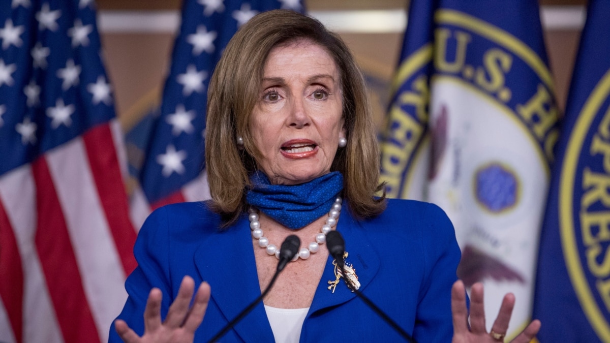 Pelosi Mandates Masks In US House Of Representatives