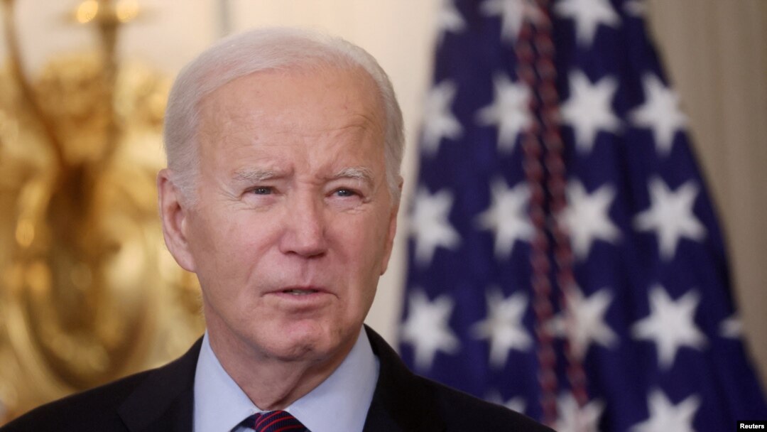 FILE -U.S. President Joe Biden holds an event about American retirement economics in the State Dining Room at the White House in Washington, U.S., October 31, 2023.
