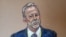 Use-of-force expert Barry Brodd is questioned on the twelfth day of the trial of former Minneapolis police officer Derek Chauvin, Minneapolis, Minnesota, April 13, 2021, in this courtroom sketch. 