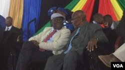 Morgan Tsvangirai (MDC-T) loMnu. Dumiso Dabengwa (Zapu)