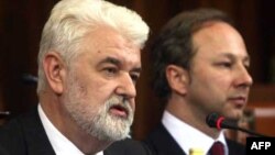 Premijer Mirko Cvetković i ministar Slobodan Milosavljević u Skupštini Srbije