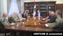 Serdana General Brad Cooper ya Libnan û Îsraîlê